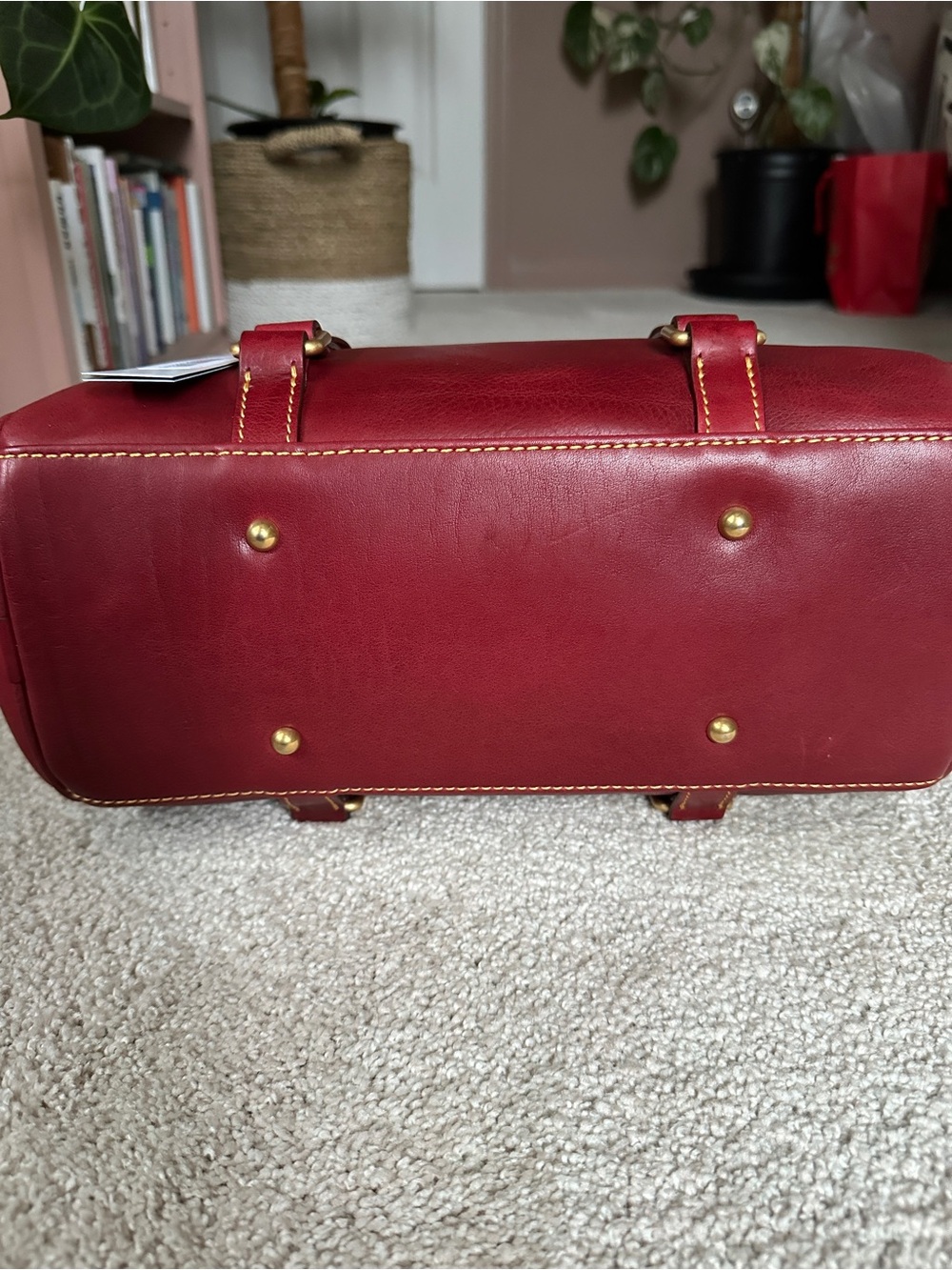 NWT- HTF Dooney & Bourke Florentine
Satchel - Bordeaux - Picture 5 of 9